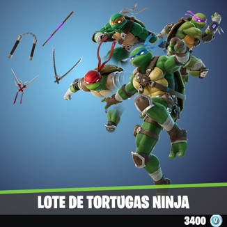 Lote de Tortugas Ninja